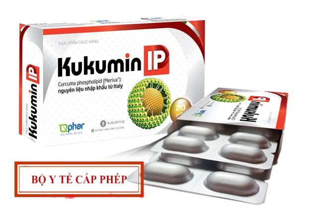 Kukumin IP hỗ trợ điều trị viêm loét dạ dày tá tràng và trào ngược thực quản